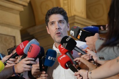 El portavoz de los Comuns en el Parlament, David Cid