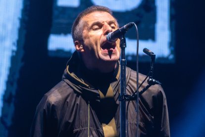 Liam Gallagher, el más pequeño de los Oasis.