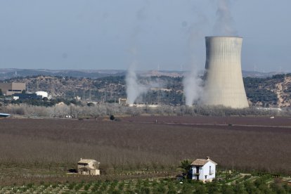 La central nuclear de Ascó.