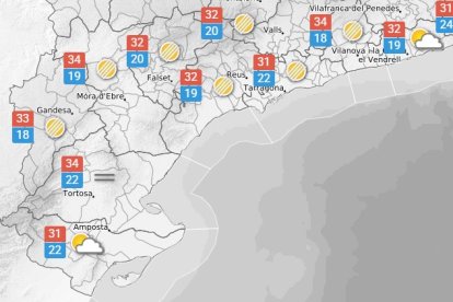 Dimarts 26 d'agost: fins a migdia el cel estarà serè o poc ennuvolat