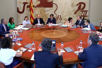 La reunió ha tingut lloc aquest dimarts 26 d'agost a Palau