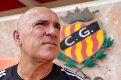 Luis César posa para el Diari en su primera entrevista de la temporada.