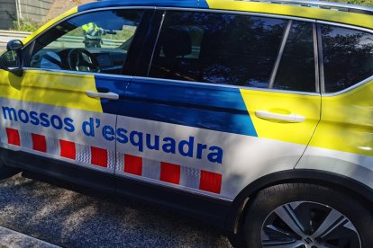El acusado fue interceptado por una patrulla de los Mossos d'Esquadra.
