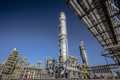 Imagen de archivo de las instalaciones de Dow en el polo petroquímico de Tarragona.