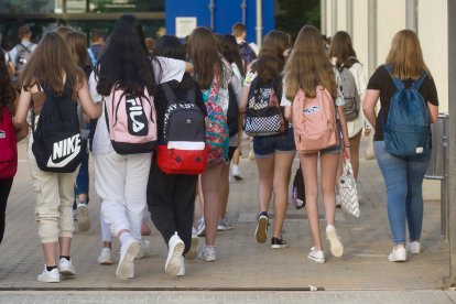 Imagen de archivo de un grupo de alumnos