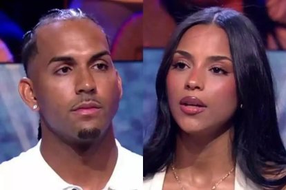 Yulen Pereira y Jeimy Báez, los dos protagonistas (y a su vez padres) del bebé que ha nacido en el hospital de Reus.