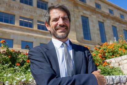 El ministro de Cultura, Ernest Urtasun, el pasado miércoles en el MNAT