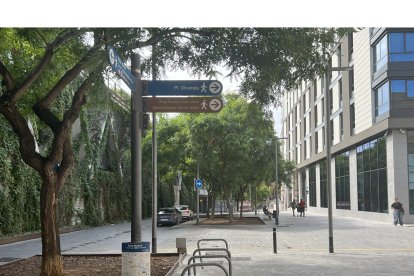 Imagen de la calle donde ha tenido lugar el apuñalamiento