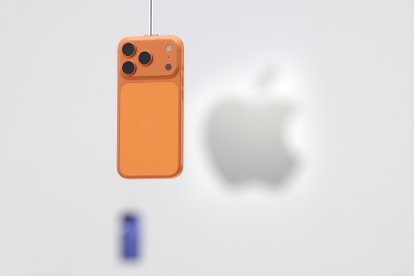 Imagen de la presentación del nuevo iPhone 17 de Apple