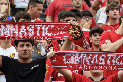 Aficionados del Nàstic.