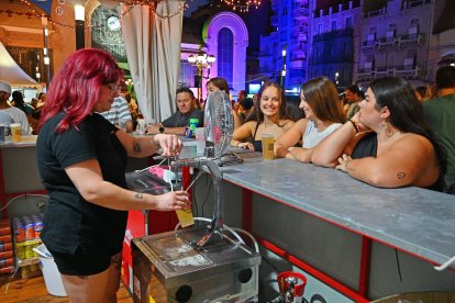 Mercat de Nit, el pasado sábado.