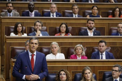 El presidente español, Pedro Sánchez