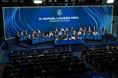 La pasada Asamblea General Ordinaria de la Real Federación Española de Fútbol, celebrada el pasado mes de junio.