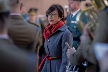 La exdirectora general de la Guardia Civil, María Gámez, en una imagen de archivo.