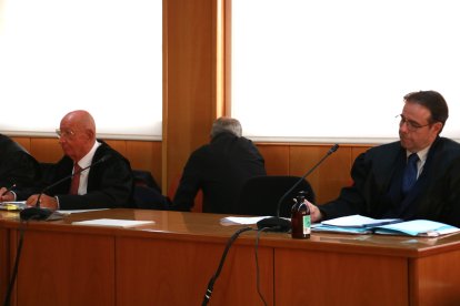 Un dels principals acusats del cas de frau de les autoescoles Roquetes-Temple de Tortosa a l'inici del judici a l'Audiència de Tarragona.