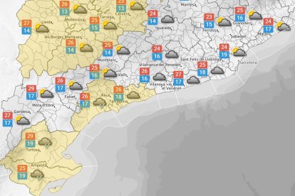 Diumenge 28 de setembre: Tempestes i pluja abundant