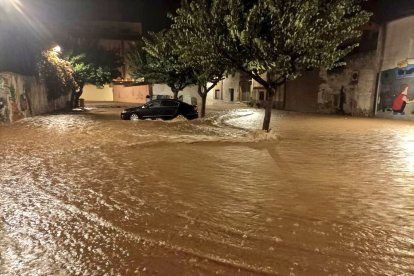 Imagen de las inundaciones en Santa Bàrbara