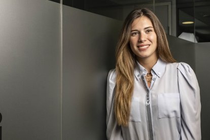 Glòria Torné, fundadora de Ectos, durante su entrevista en el Diari de Tarragona.