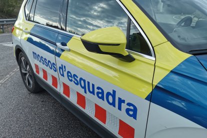 Al accidente acudieron varias patrullas de los Mossos d'Esquadra.