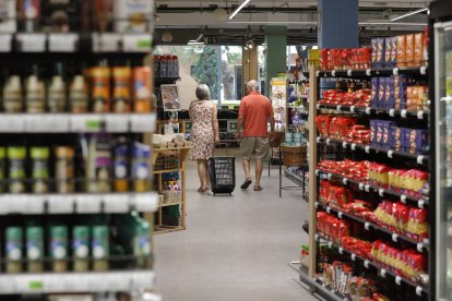Imagen de archivo de un supermercado de Tarragona.
