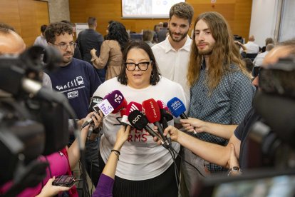 Dignitat a les Vies y la Plataforma per la Promoció del Transport Públic (PTP) han presentado este lunes en Tarragona la nueva web Puntual.cat