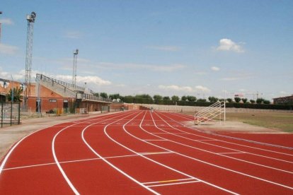 La pista de atletismo Natalia Rodríguez, en la Anella Mediterrània.
