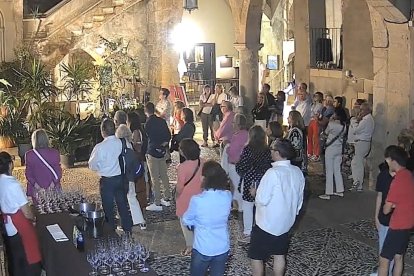 Inauguración de la muestra en la Galeria d'Art La Catedral.