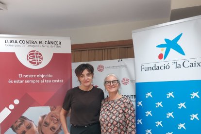 Responsables de les dues entitats que han tancat l'acord.