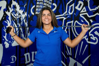 Anna Cañadó está brillando en su segundo año en Duke.