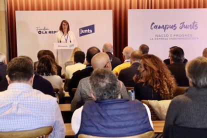 Celebració del Campus de Junts per Catalunya a Cardona.