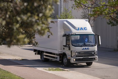Un camió de JAC.