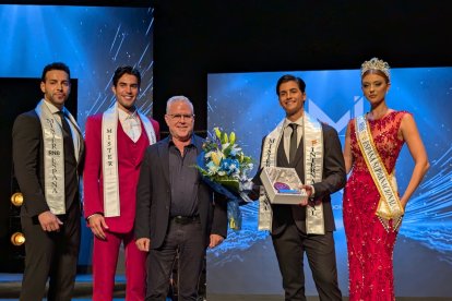 Ricard Lorenzo, Míster RNB Tarragona, coronado este sábado como Míster International España.