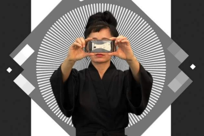 La autora de la obra.