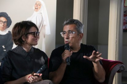 Sílvia Abril y Andreu Buenafuente.