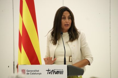 La consellera Niubó.