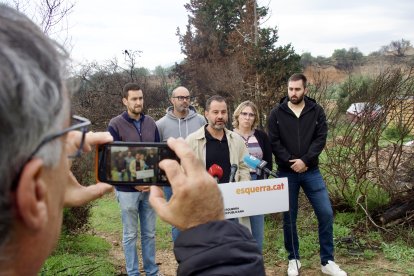 Los alcaldes de Tivenys, Aldover, Xerta, Roquetes y Alfara de Carles