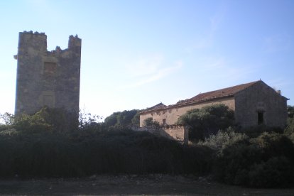 Torre del Mas dels Canonges de Tarragona, en una imagen de 2015