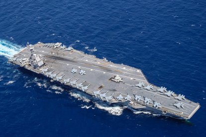 El USS Gerald R. Ford, el portaaviones más grande y avanzado de Estados Unidos