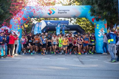 La salida de la Mitja Marató.