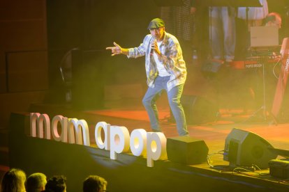 Uno de los momentos del espectáculo musical en el Palau de Congressos de Tarragona.