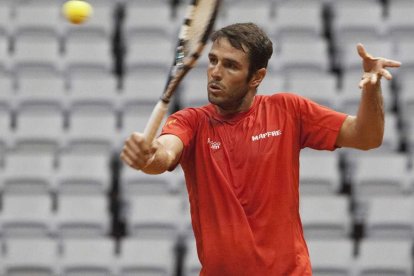 david Marrero, en uno de sus últimos torneos.