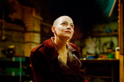 Emma Stone, que da vida al personaje de Michelle, en una escena de la película.