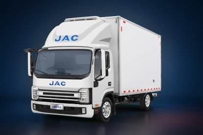 El nou iJAC 4.2, un camió 100% elèctric de 4,2 tones.