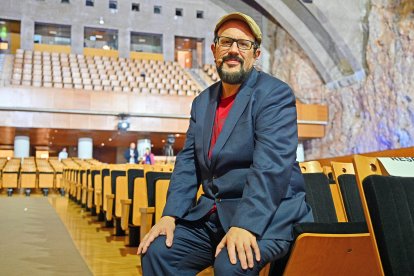Muiño en el Palau de Congressos de Tarragona.