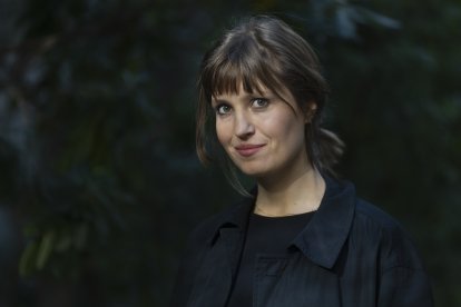 La escritora alemana Charlotte Gneuss en Barcelona.