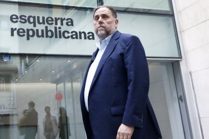 El presidente de Esquerra Republicana de Catalunya (ERC), Oriol Junqueras.