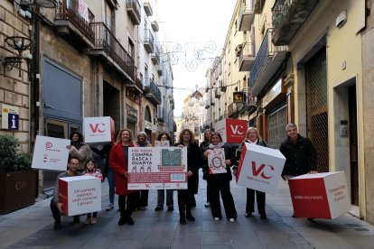 La campanya comercial de Nadal de Valls s'ha presentat aquest dimecres, 19 de novembre.