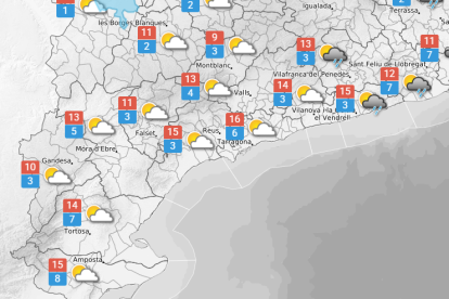 Dijous, 20 de novembre: continuen baixant les temperatures
