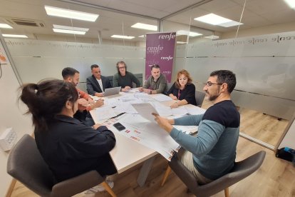 El equipo de operaciones de Renfe