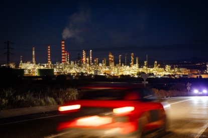 El polo petroquímico de Tarragona.
